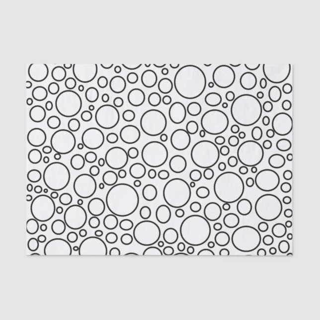 Papel seda de las burbujas (Anverso)