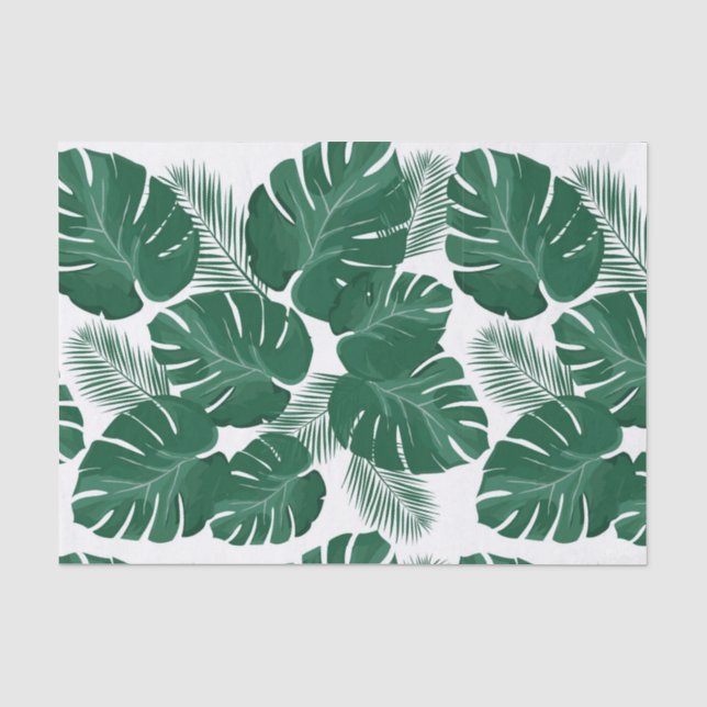 Papel seda de las hojas de palma (Anverso)