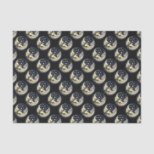 PAPEL SEDA de las luna-con-estrellas