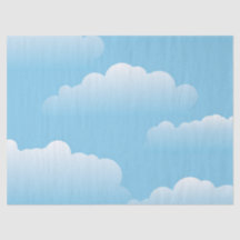 Papel seda de las nubes