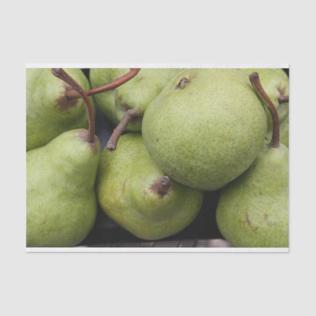 Papel seda de las peras (Anverso)