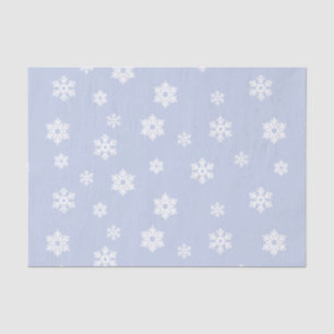 Papel seda de los copos de nieve