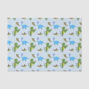 Papel seda de los dinosaurios
