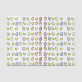 Papel seda de los huevos y de los polluelos de