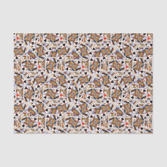 Papel seda de los naipes (Anverso)