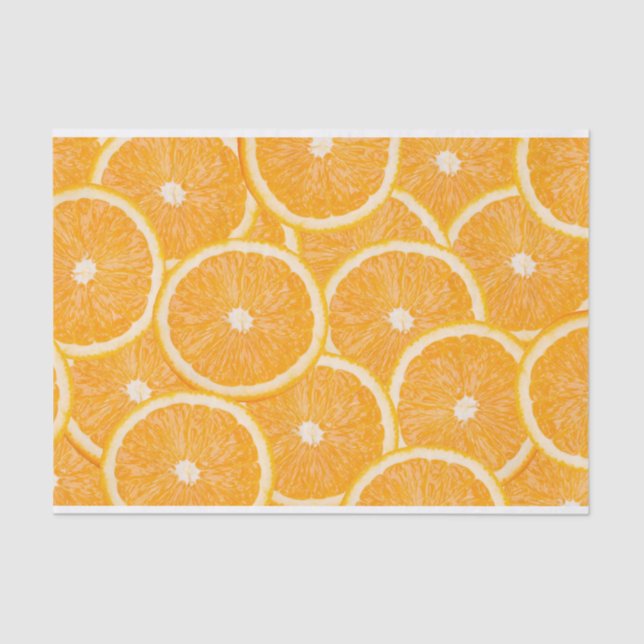 Papel seda de los naranjas (Anverso)