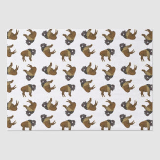 Papel seda de madera del búfalo de la insignia