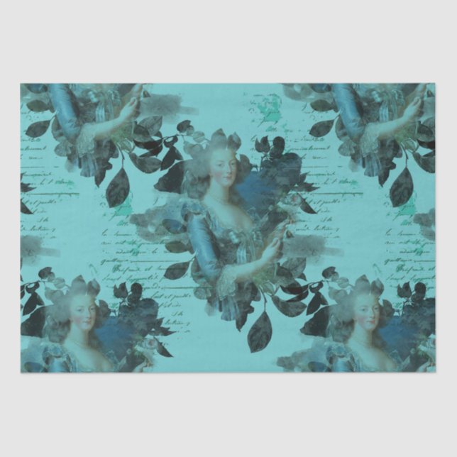 Papel seda de Marie Antonieta (Anverso)