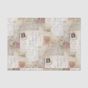 Papel seda de Roma del italiano del vintage