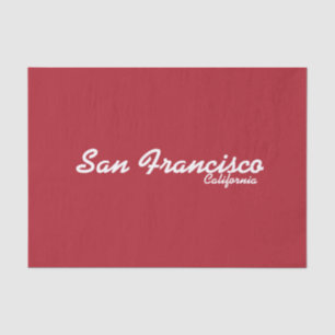Papel seda de San Francisco, California