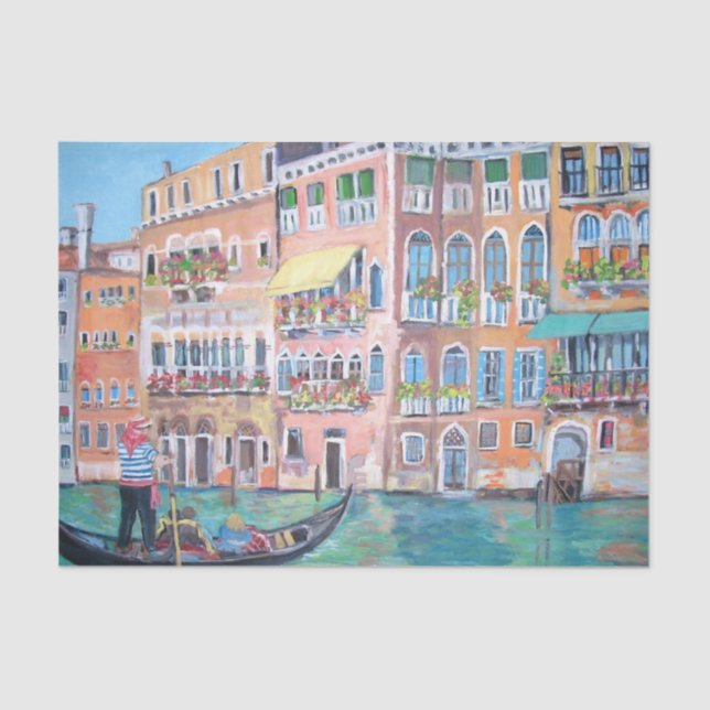 Papel seda de Venecia (Anverso)