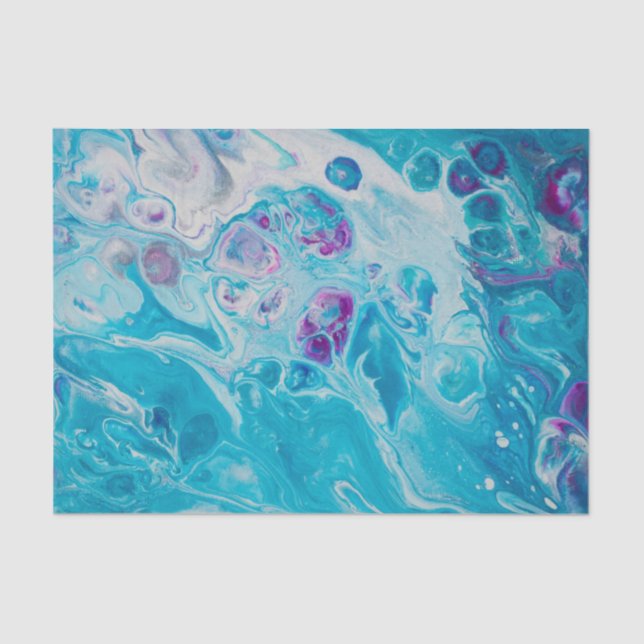 Papel seda del agua de la sirena (Anverso)