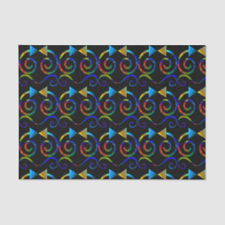 Papel seda del arte abstracto