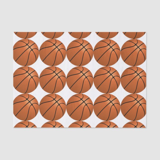 Papel seda del baloncesto (Anverso)