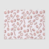 Papel seda del caramelo de hierbabuena