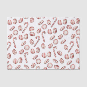 Papel seda del caramelo de hierbabuena