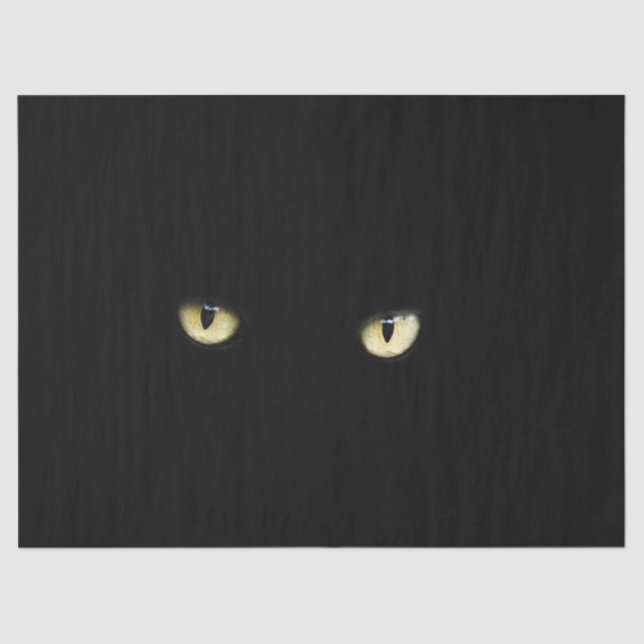 Papel seda del CAT NEGRO HALLOWEEN (Anverso)