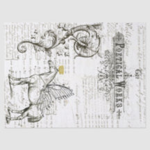 Papel seda del collage de Digitaces de la