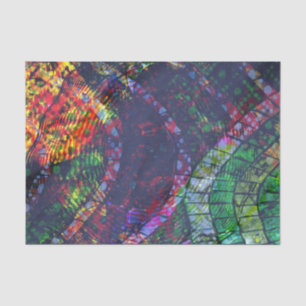 Papel seda del diseño del vitral del navidad