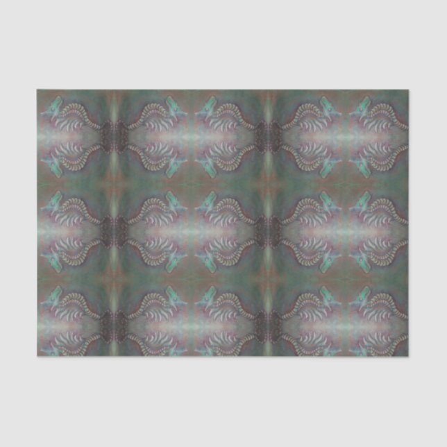 papel seda del dragón del seahorse (Anverso)