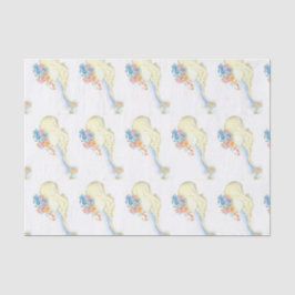 papel seda del elefante del bebé