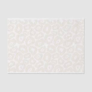 Papel seda del estampado leopardo de la luz
