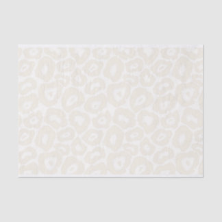 Papel seda del estampado leopardo de la luz