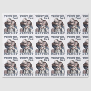 Papel seda del humor del DENTISTA