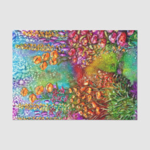 Papel seda del jardín