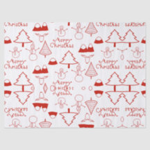 Papel seda del navidad