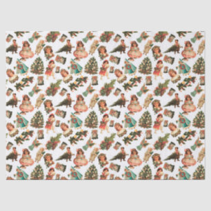 Papel seda del navidad del Victorian