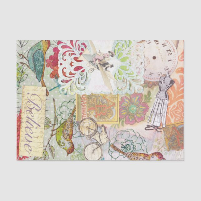 papel seda del regalo (Anverso)