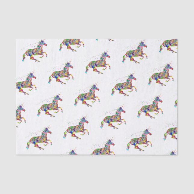 Papel seda del unicornio (Anverso)
