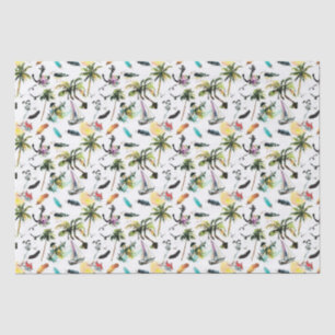 Papel seda del verano del mar