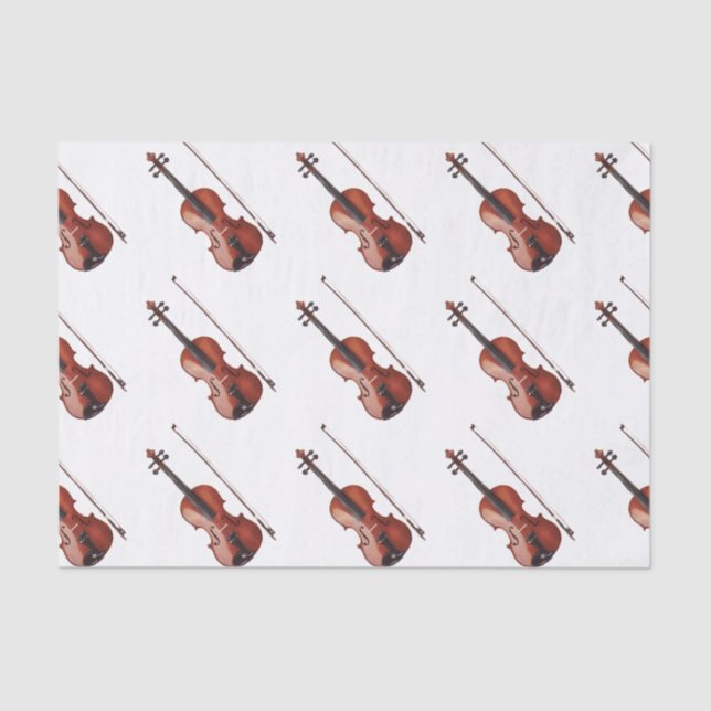 Papel seda del violín 10lb (Anverso)
