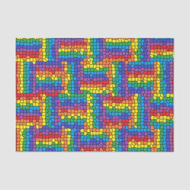 Papel seda del vitral (Anverso)