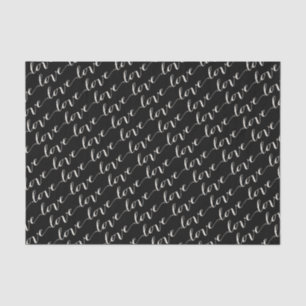 Papel seda elegante de la caligrafía de la