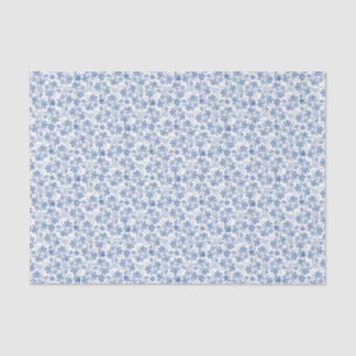 Papel seda étnico de la impresión floral de los