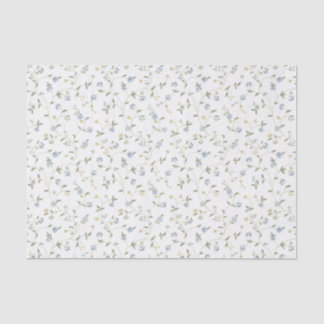 Papel seda floral pintado a mano