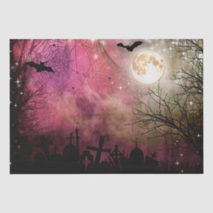 Papel seda frecuentado luna del cementerio de