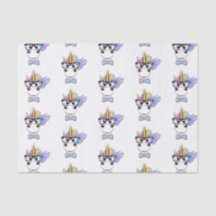 Papel seda fresco del unicornio