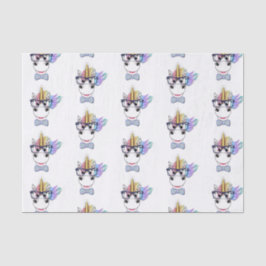 Papel seda fresco del unicornio