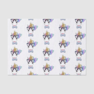 Papel seda fresco del unicornio
