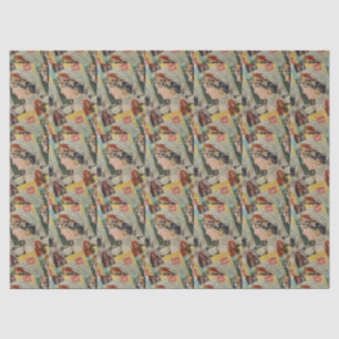 papel seda gitano de las mujeres