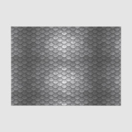 Papel seda gris del regalo de la fantasía de la