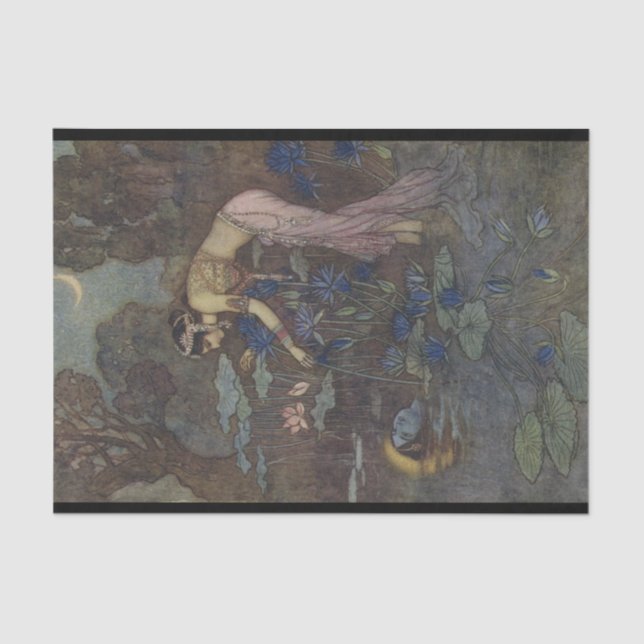 Papel seda indio del mito y de la leyenda (Anverso)