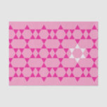 Papel seda judío rosado de la estrella<br><div class="desc">Este papel seda añade un tacto especial a cualquier regalo judío.</div>