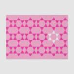Papel seda judío rosado de la estrella<br><div class="desc">Este papel seda añade un tacto especial a cualquier regalo judío.</div>