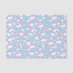 Papel seda lindo de la fiesta de cumpleaños del