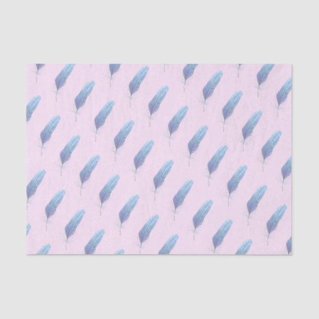 Papel seda magnífico de la pluma (Anverso)